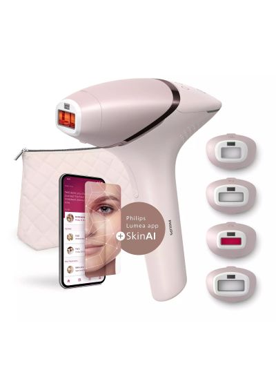 Philips Lumea BRI976/00 Cordless 9900 Series IPL Hair Removal with SkinAI